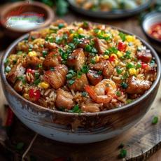 Salt and Pepper Special Fried Rice Recipe made with JD Seasonings